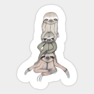 Sloth Totem Sticker